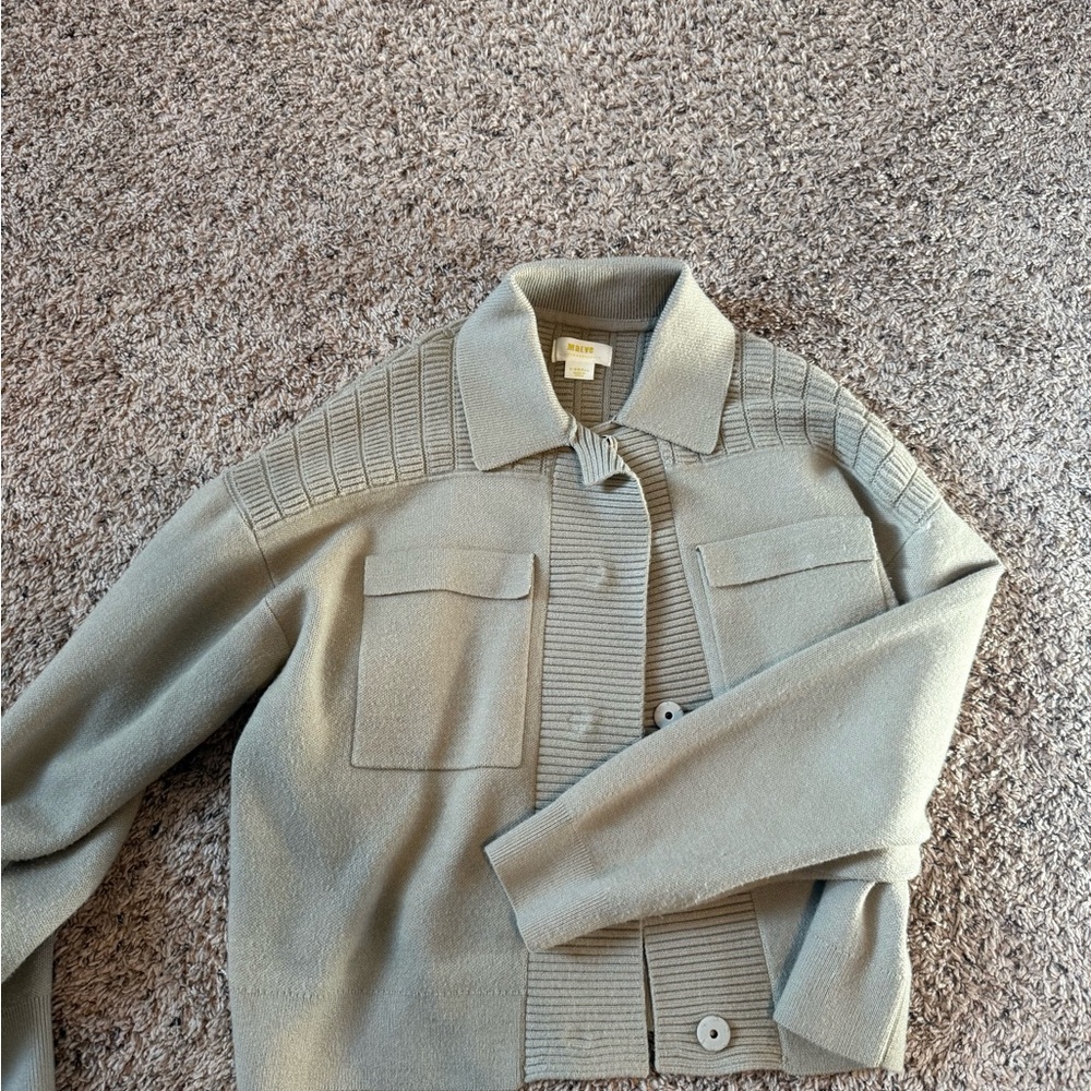 Anthropologie Utility Jacket in Gray